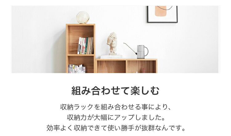 収納ボックス ラック 収納棚 オープン 棚 シェルフ 組み合わせ自由 完成品