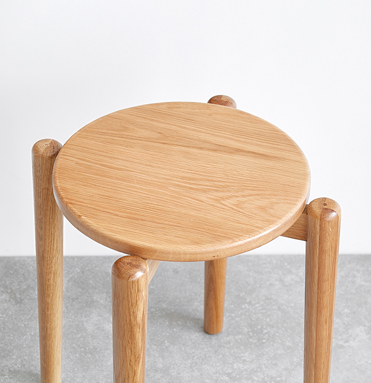 無垢材 イス オーク無垢材 ダイニングチェア リラックス 2脚セット – Wooden