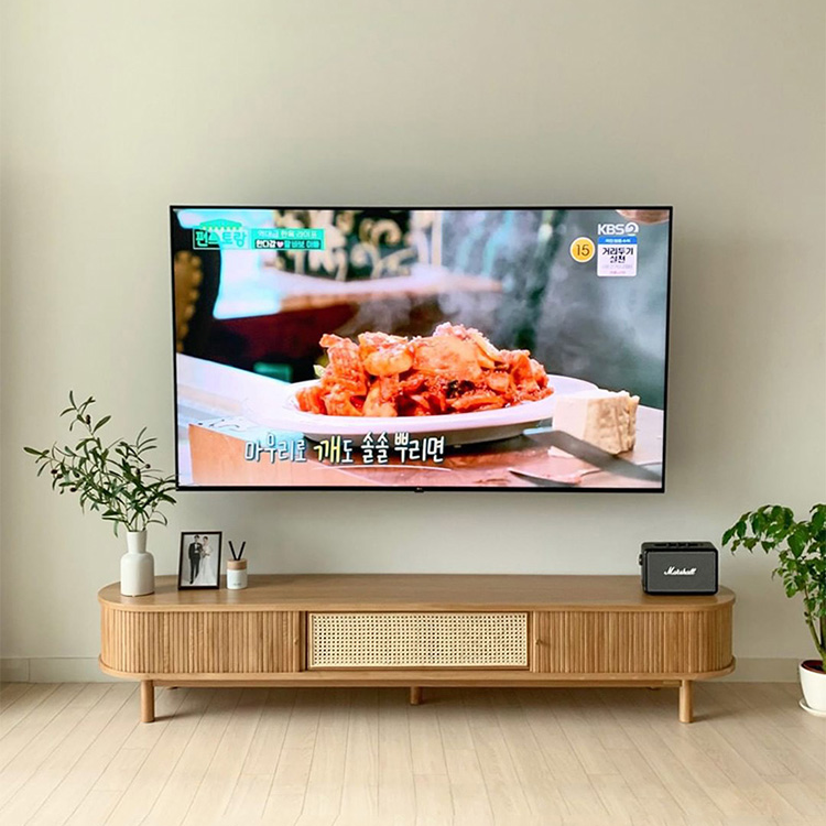 テレビ台 テレビボード アッシュ材 脚付き おしゃれ