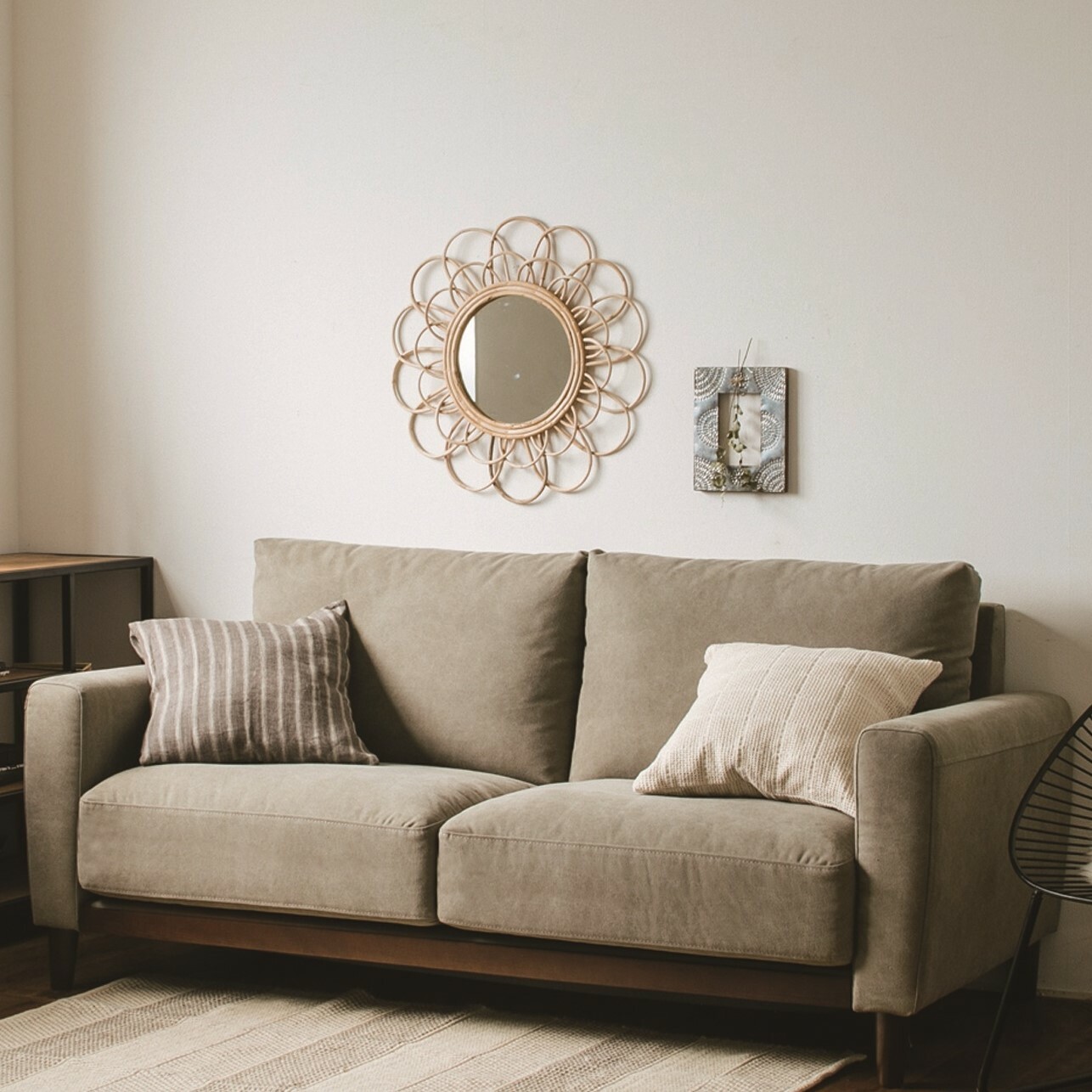 ソファ 帆布生地 二人掛け supd-ienowa-s02 ソファ・テーブル・家具