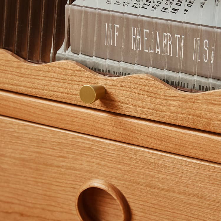 幅45 ナイトテーブル 無垢材 サイドテーブル 引き出し付き おしゃれ