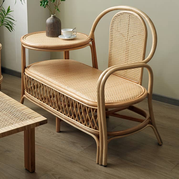 ソファ おしゃれ ラタン製 チェア 椅子 チェアー