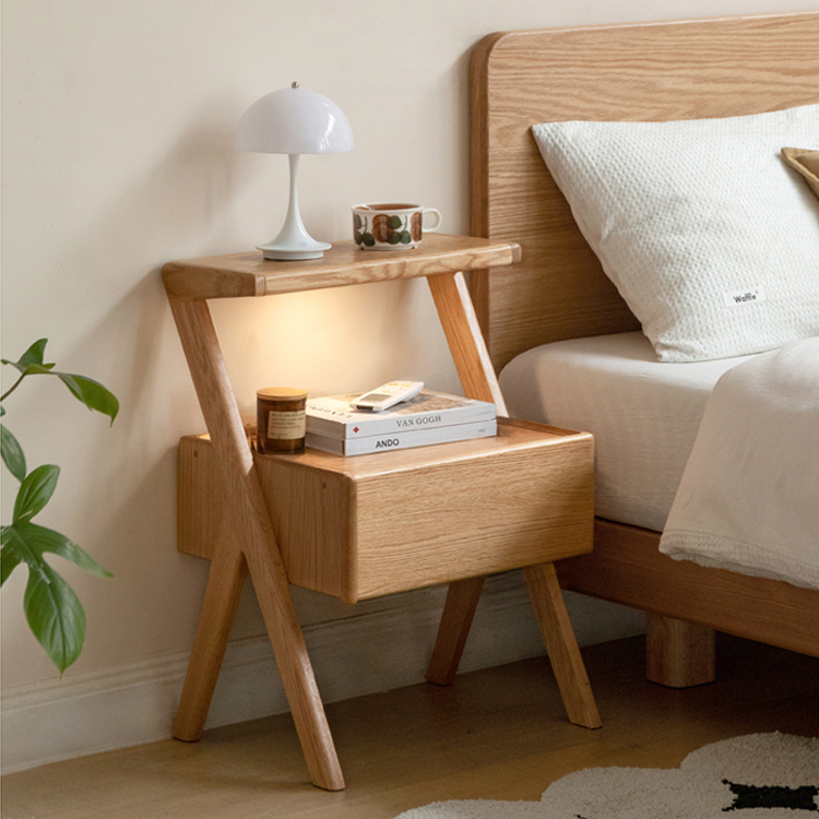 ナイトテーブル サイドテーブル 収納 チェスト 引き出し ベットサイド