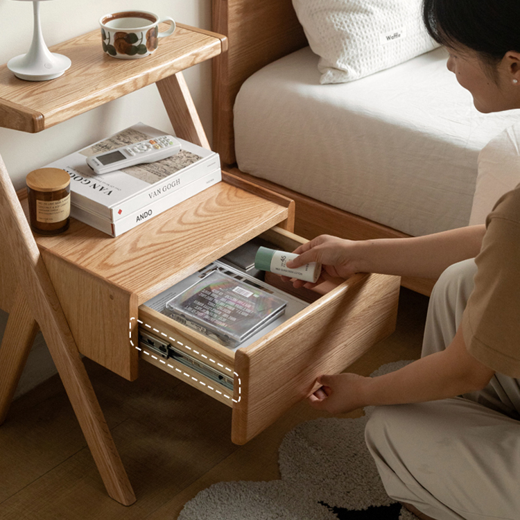 ナイトテーブル サイドテーブル 収納 チェスト 引き出し ベットサイド