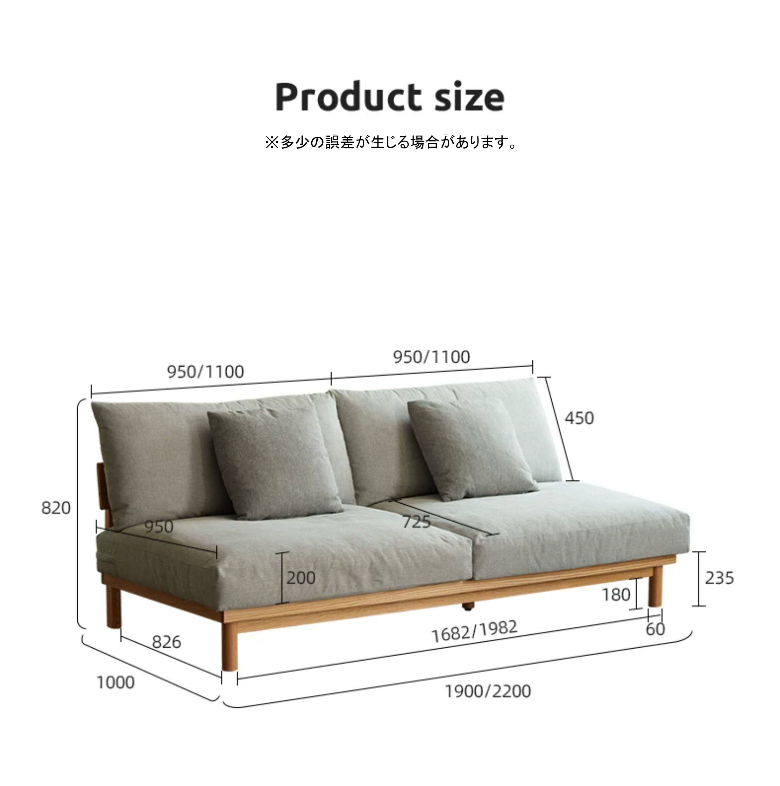 ソファ 3人掛け 幅220cm ファブリック Y84H08 new ソファ家具専門店