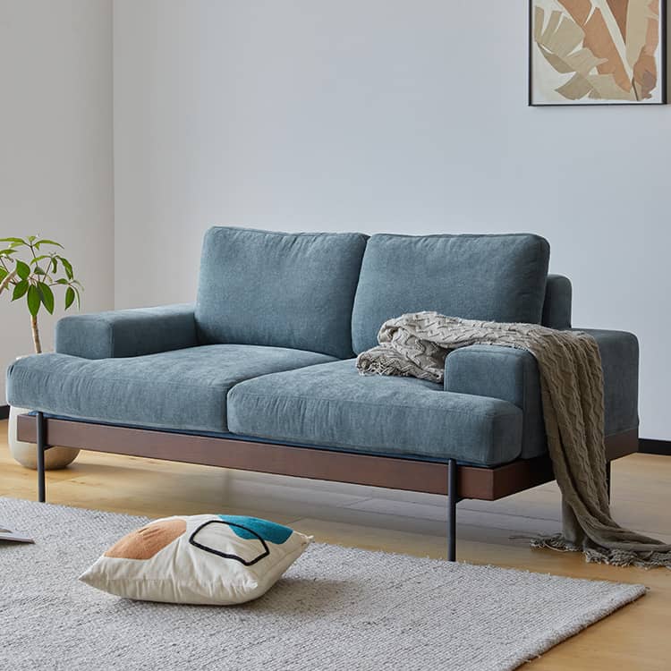 ソファ 2人掛け 3人掛け 無垢材フレーム