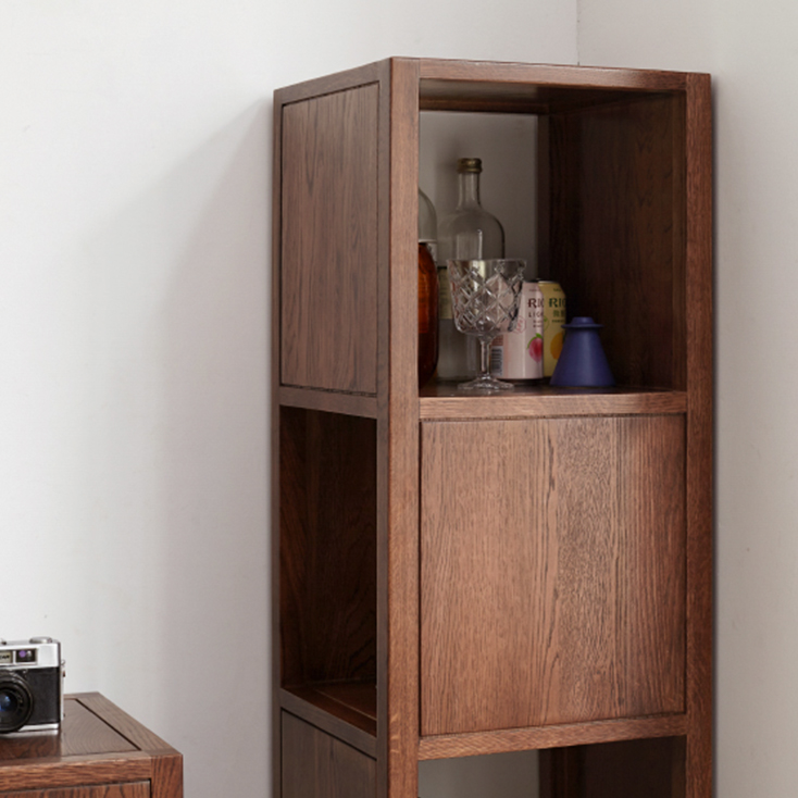 オープンラック 幅35cm 無垢材 ディスプレイラック 木製ラック