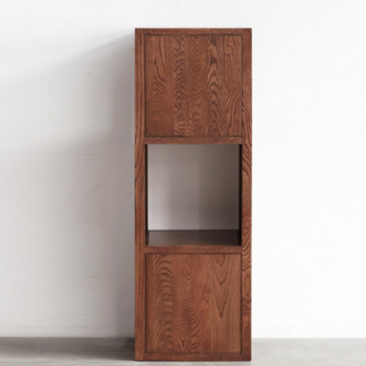 オープンラック 幅35cm 無垢材 ディスプレイラック 木製ラック