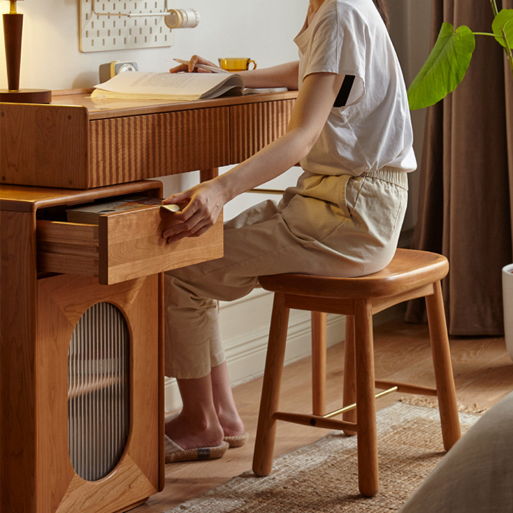 スツール 幅40cm 無垢材 チェア ダイニングスツール