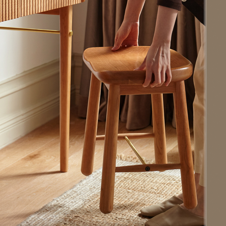 スツール 幅40cm 無垢材 チェア ダイニングスツール