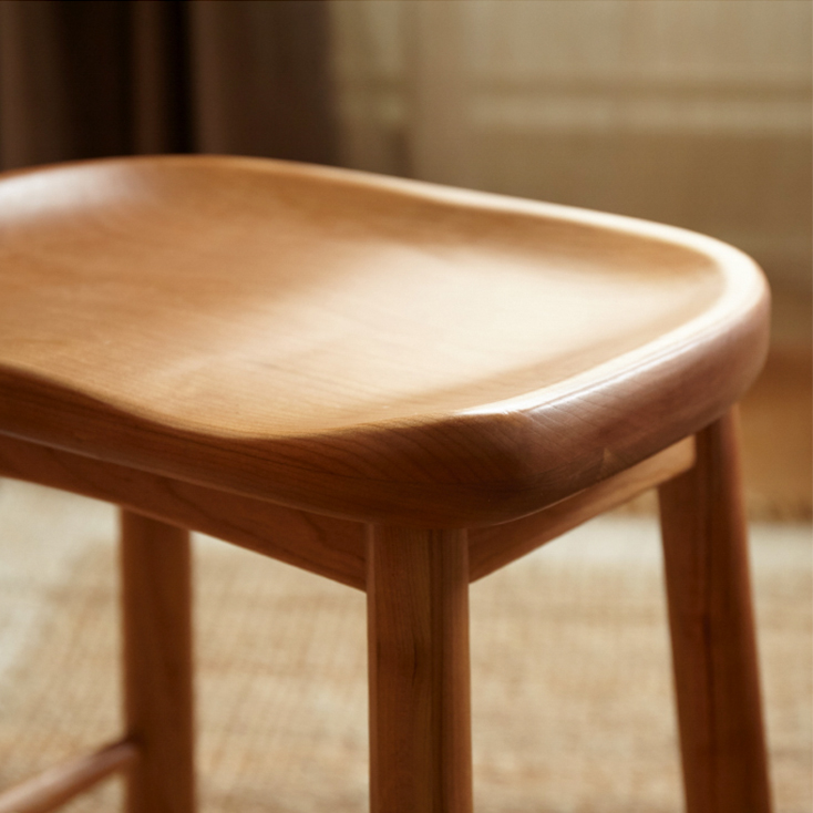 スツール 幅40cm 無垢材 チェア ダイニングスツール