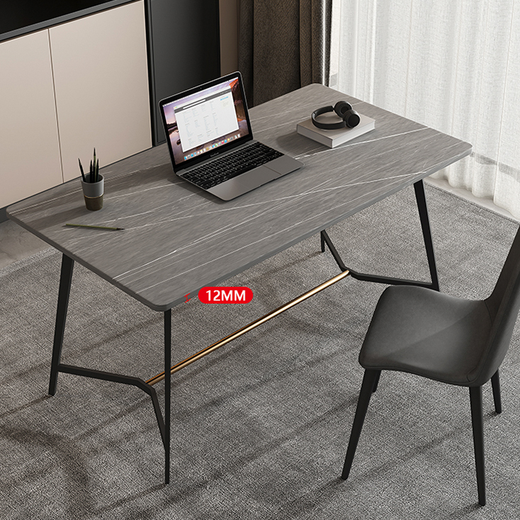 大理石　作業机 デスク 書斎デスク ワークデスク セラミック 大理石柄