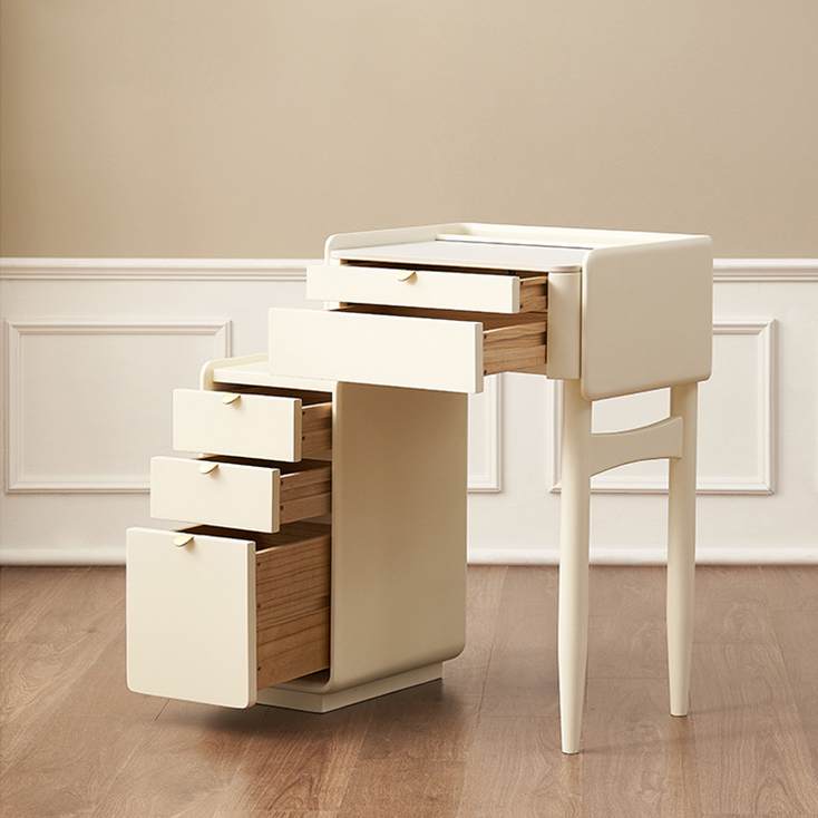 ドレッサー　鏡台　化粧台　デスク　机 LOWYA ドレッサーデスク おしゃれ テーブル 化粧台 ミラー 鏡台 幅90cm