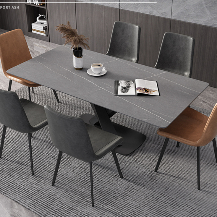 円形グレーのテーブル X型脚 セラミック丸ダイニングテーブル アッシュ材 グレー 円形