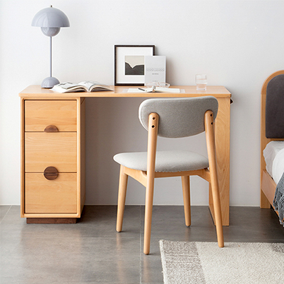 karf カーフ オーク無垢材 Kano デスク 引き出し付き karf カーフ オーク無垢材 Kano デスク 引き出し付き 無印 オーク材