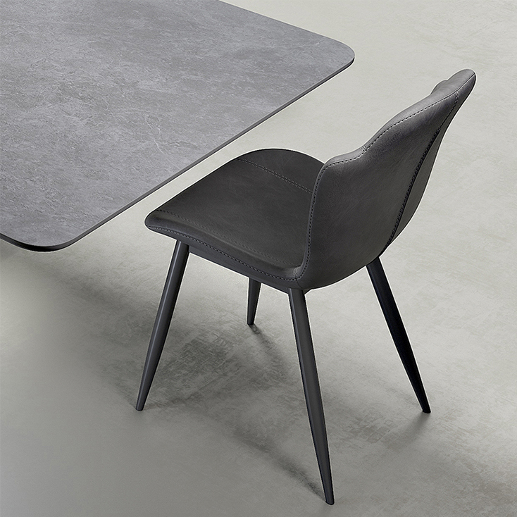 ダイニングテーブル セラミック伸縮式 X型脚