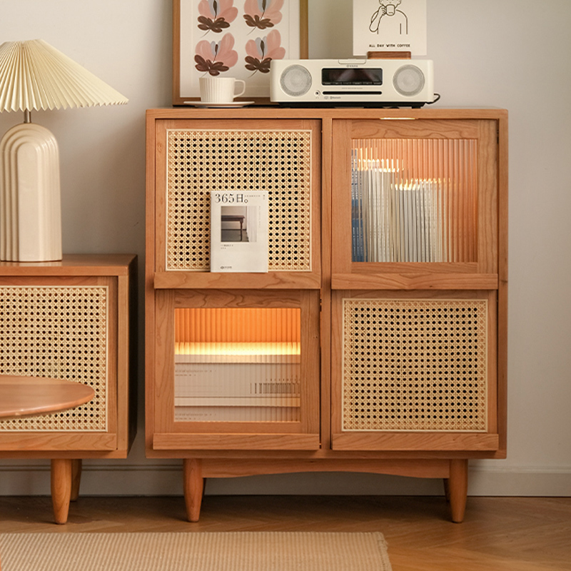 ナチュラル天然素材◾️籐ラタンチェスト 引き出し4杯 収納棚 キャビネット 整理棚 Amazon｜ラタンチェスト 籐家具 引き出し4杯タイプ 50センチ幅 引出し