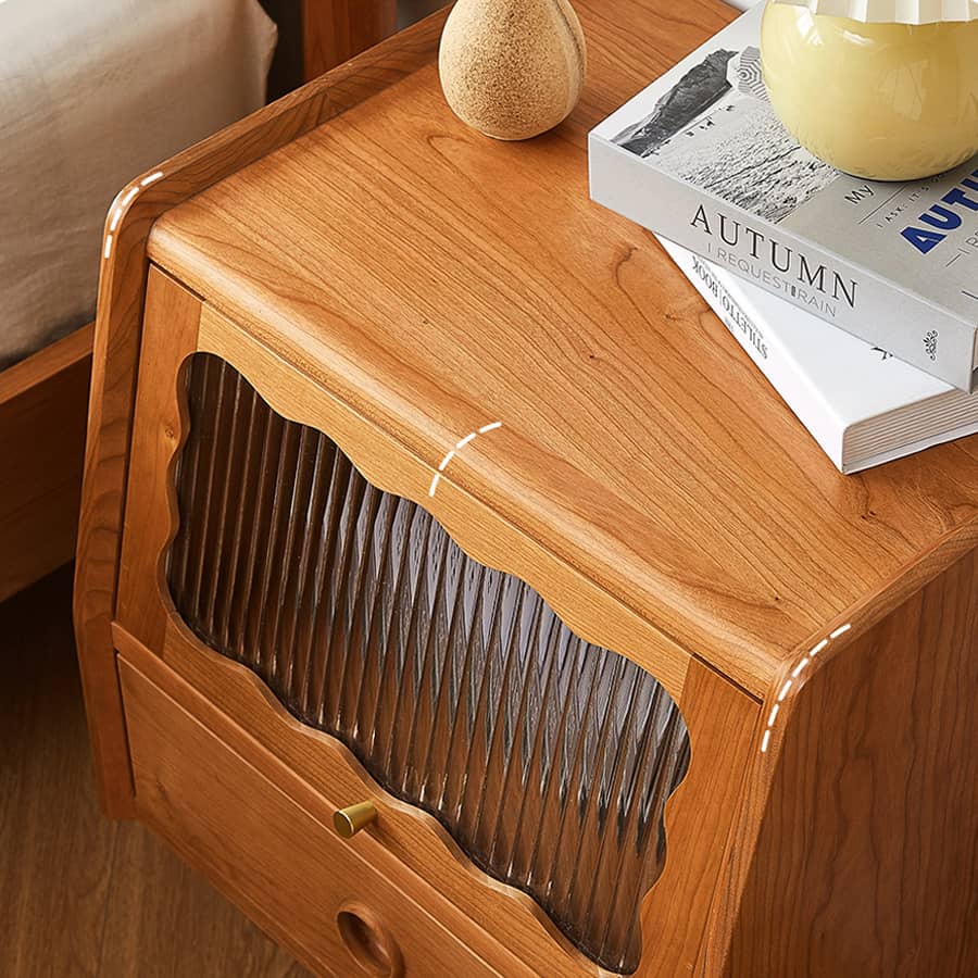 本日限定価格‼サイドテーブル 引出し付き 無垢 幅45 ナイトテーブル 無垢材 サイドテーブル 引き出し付き おしゃれ