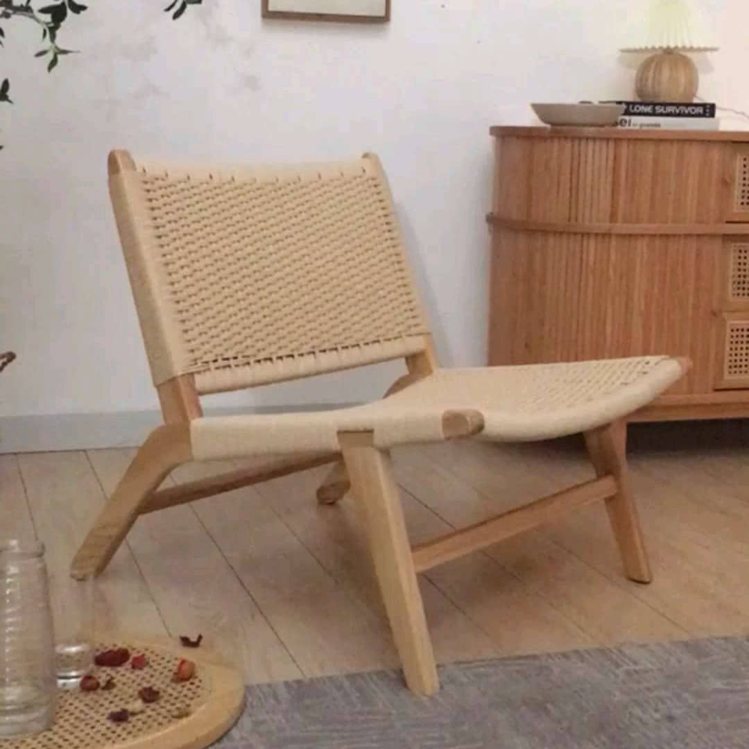 椅子 背もたれ付き ペーパーコード 座椅子 コンパクト ペーパー