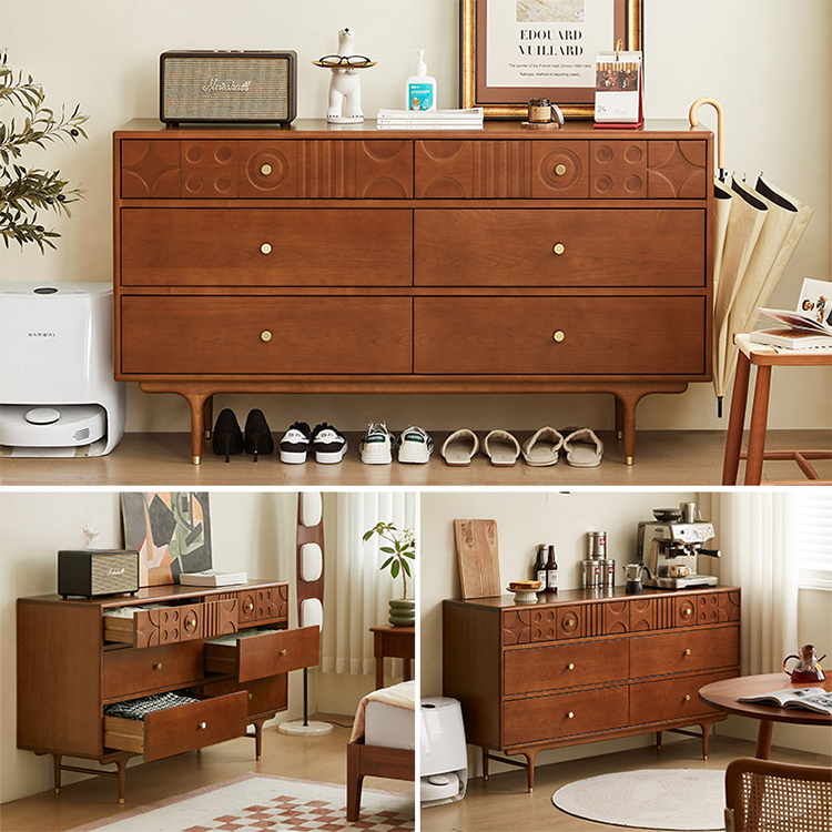 キャビネット・サイドボード ABC CHEST スクエアキャビネット 幅106cm 扉付き キャビネット サイド