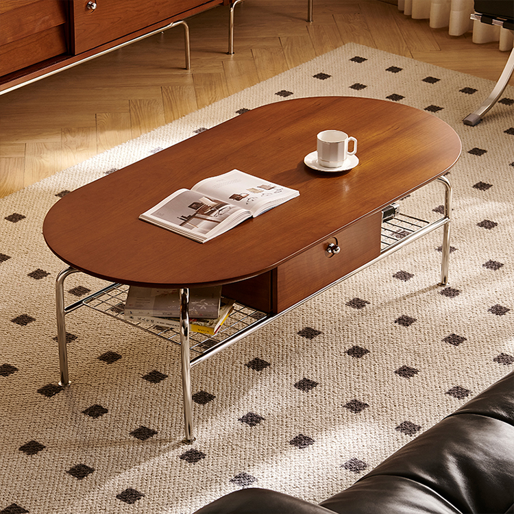 リビングテーブル(小)チェリー 節約 カリモク60 リビングテーブル 小