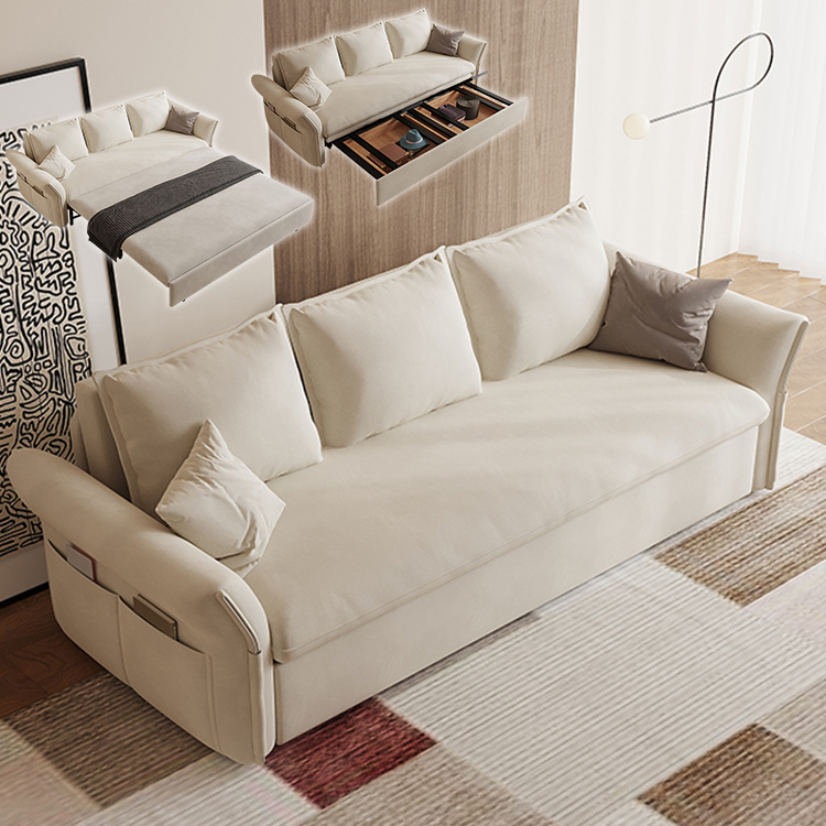 ソファベッド, ソファーベッド, ソファ 収納付き, ソファ 側面