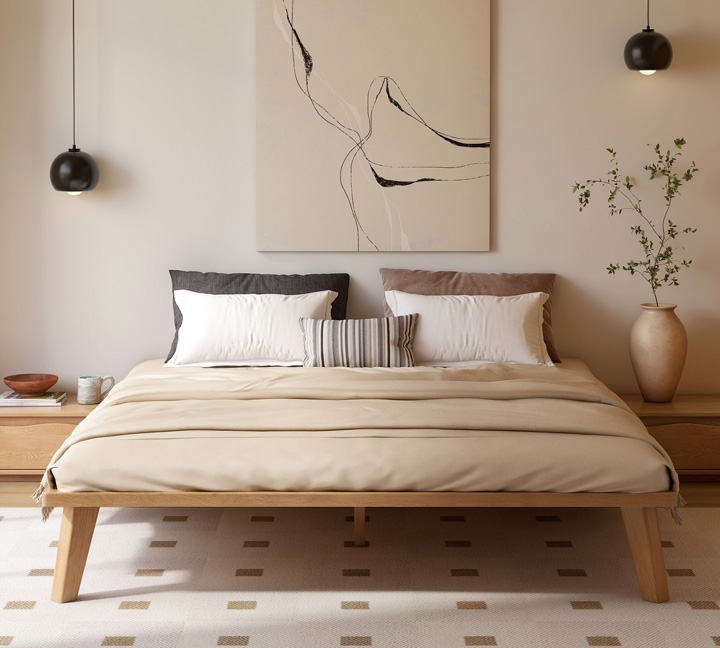 ヘッドレスベッド